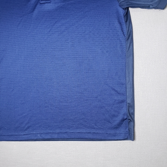 PGA Tour Golf Polo Blue & Black Short Sleeve Shirt Men’s Size Small - Picture 2 of 13